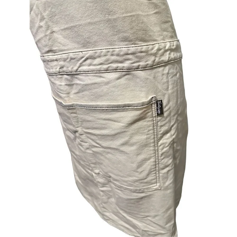 I Love Thirty One Bags Embroidered Cream Color Full Apron With Pockets One Size